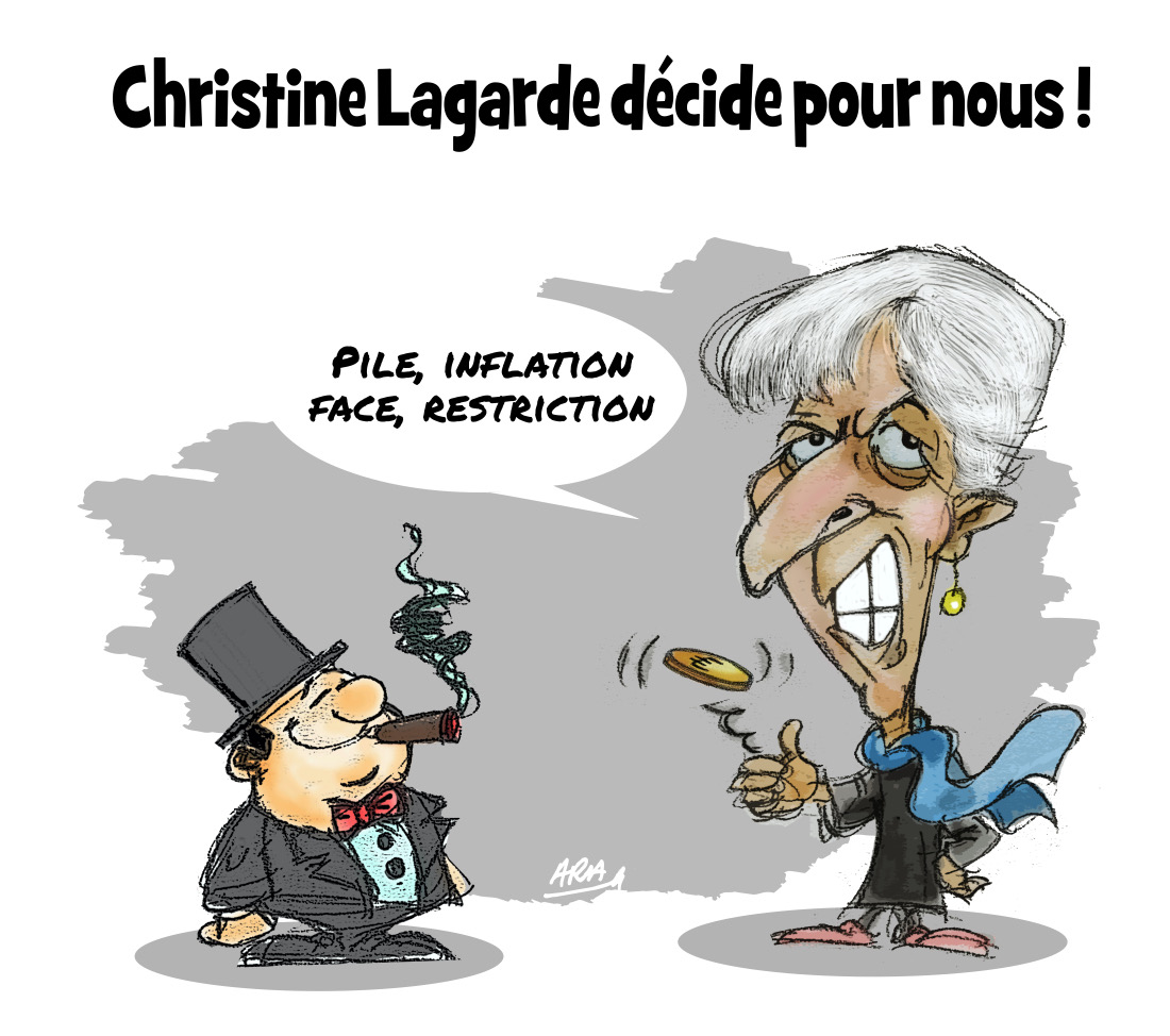 Christine Lagarde décide pour nous !