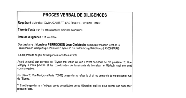 Avis de recherche du Dr Jean-Christophe Perrochon. Y a-t-il encore un médecin à l’Élysée  ?  PV%20JCP%202