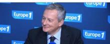 Bruno Le Maire au micro d'Europe-1.