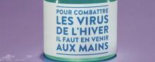 Grippe et gastro: campagne pour le lavage des mains.