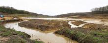 Les travaux du barrage de Sivens sont au point mort.