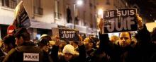 L'hommage aux victimes juives de la porte de Vincennes.