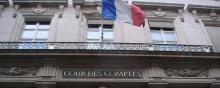 La façade de la Cour des Comptes à Paris.