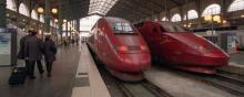 Un train Thalys.