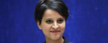 Portrait de Najat Vallaud-Belkacem.