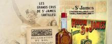 Des affiches des rhums Saint James