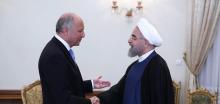 Laurent Fabius Hassan Rohani Téhéran 29.07.2015