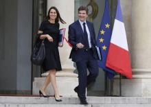 Arnaud Montebourg Aurélie Filippetti Septembre 2014