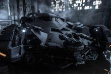 La "batmobil" de "Batman V Superman: l'Aube de la justice".