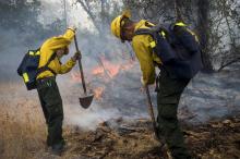 Incendies Californie Pompiers 15.09.2015