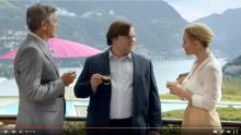 Jack Black partage la vedtte avec George Clooney dans la dernière pub Nespresso.