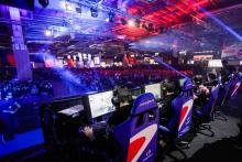 Un match de l'ESWC à la Paris Games Week.