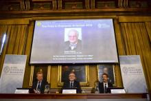 Angus Deaton, prix Nobel d'économie 2015.