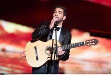 Kendji Girac le 13 décembre 2014.