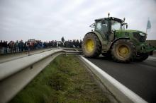 Eleveurs manifestations Bretagne 20.01.206