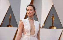 Olivia Wilde aux Oscars 2016.