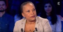 Christiane Taubira dans "On n'est pas couché". 