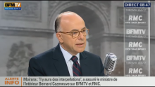 Bernard Cazeneuve sur BFMTV.