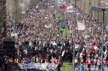 Une manifestation contre le CPE en 2006.