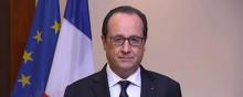 François Hollande à Nouméa le 16 novembre 2014.