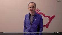 Jean-jacques Goldman dans une vidéo postée sur Twitter.