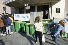 Lycéens grève loi travail paris