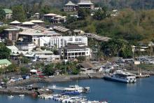 Mamoudzou à Mayotte.