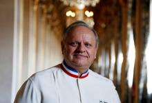 Le chef étoilé Joël Robuchon.