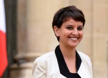 La ministre de l'Education Najat Vallaud-Belkacem.