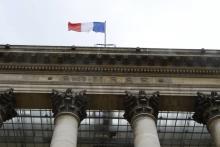 Bourse Paris Illustration fronton