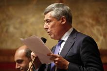 Henri Guaino à l'Assemblée nationale.