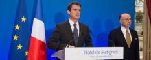 Manuels Valls et Bernard Cazeneuve le 23 décembre.