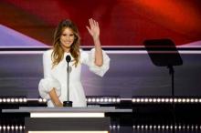 Melania Trump buste convention républicaine