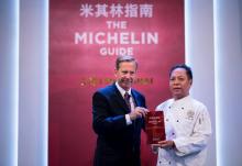 Le guide Michelin en Chine.