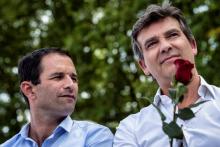 Benoît Hamon et Arnaud Montebourg. 