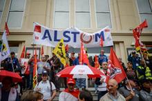 Une manifestation à Belfort.