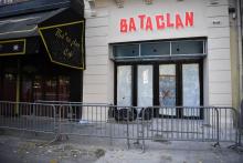 L'entrée du Bataclan le 27 octobre 2016.