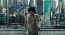  Scarlett Johansson dans Ghost in the Shell.