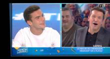 Arrivée de Julien Castaldi sur la plateau de TPMP