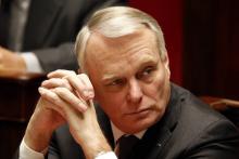 Jean-Marc Ayrault visage grave