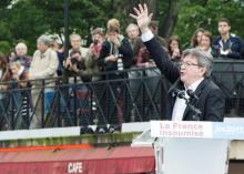 Meeting Jean-Luc Mélenchon France Insoumise