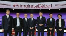 Les candidats à la primaire de la gauche 2017.