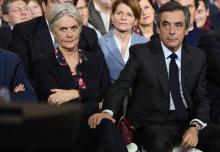 Penelope et François Fillon le 29 janvier 2017 à Paris