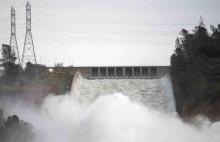 Le barrage d'Oroville.