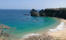 La Baia do Sancho à Fernando de Noronha au Brésil.