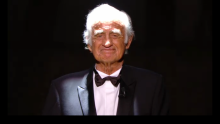 Jean-Paul Belmondo aux César en 2017.