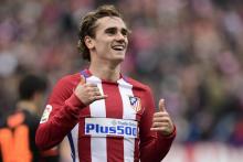 Antoine Griezmann à Madrid le 5 mars 2017