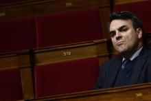 Le député (ex-PS) et ancien secrétaire d’État Thomas Thévenoud, le 8 février 2017 à l'Assemblée nati