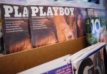 Des magazines Playboy.