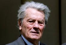 L'acteur français Alain Delon, le 17 juin 2016 à Colombey-les-Deux-Églises, en Haute-Marne